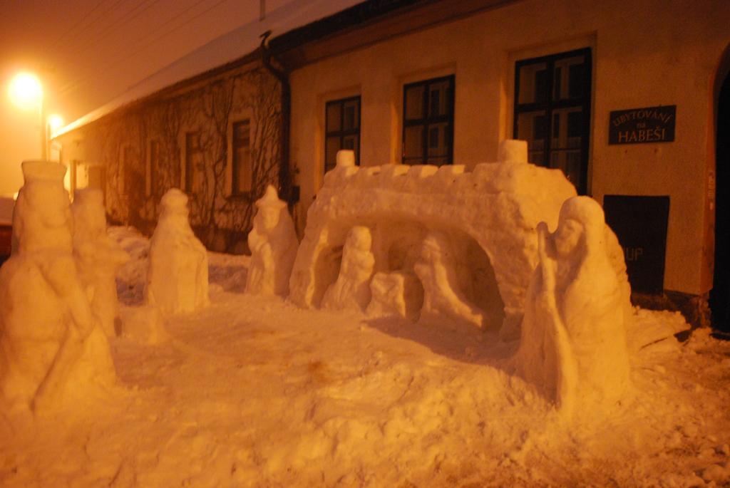 Rodinne Ubytovani Na Habesi Crhov ภายนอก รูปภาพ